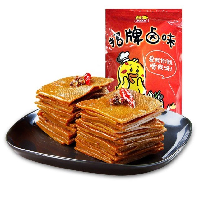 久久丫甜辣薄豆干145g3袋久久丫