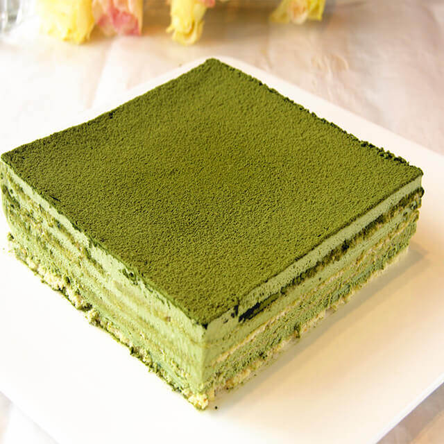 绿茶慕斯蛋糕 (梅斯歌蒂梵·爱丁堡蛋糕工坊)