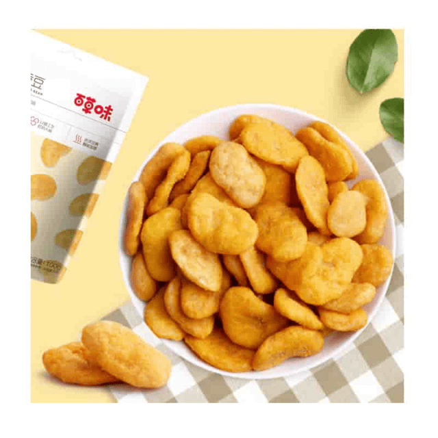 百草味蟹香蚕豆100g2袋百草味